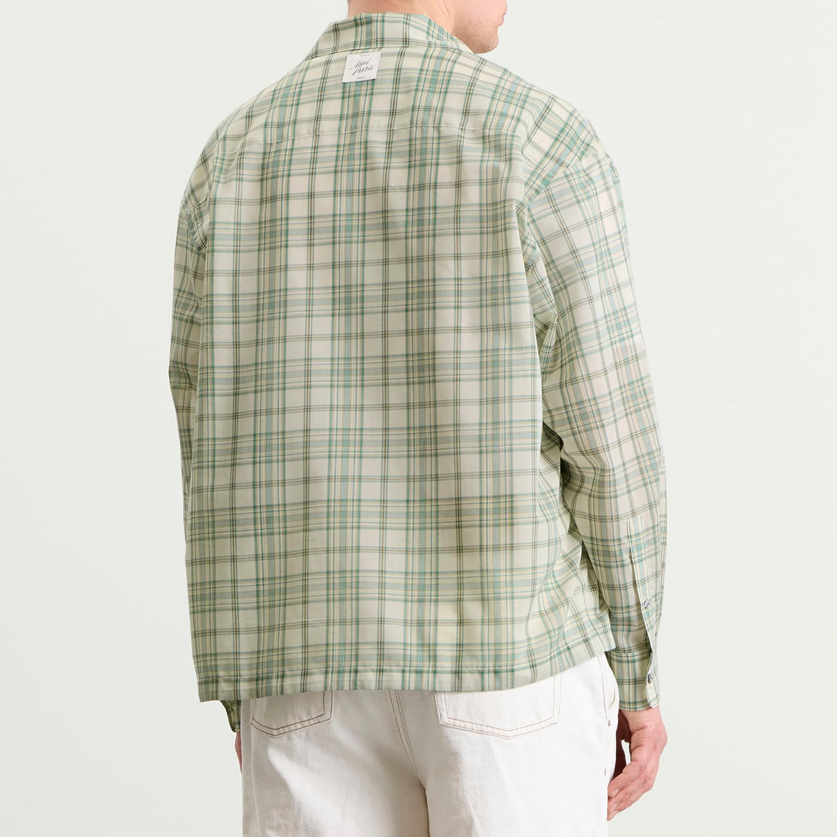 AMI Paris Check Veil Boxy Shirt