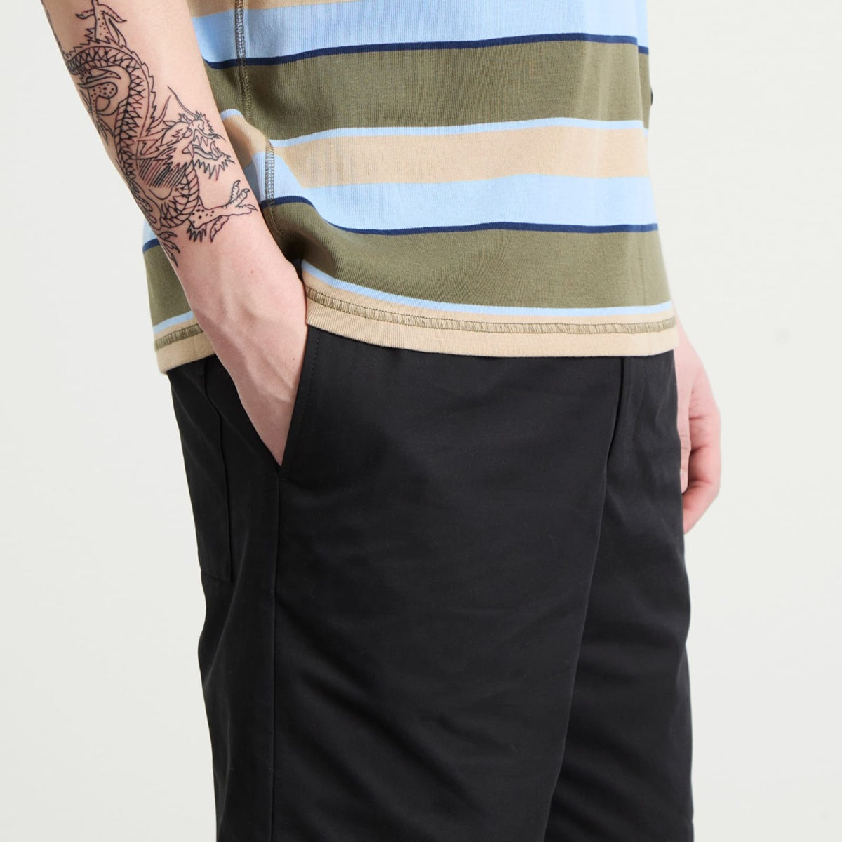 AMI Paris Elasticated Waist Shorts