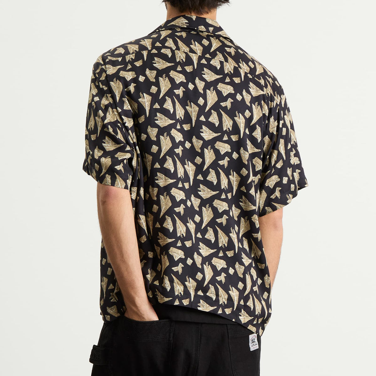 Bode Paper Hat Short Sleeve Shirt