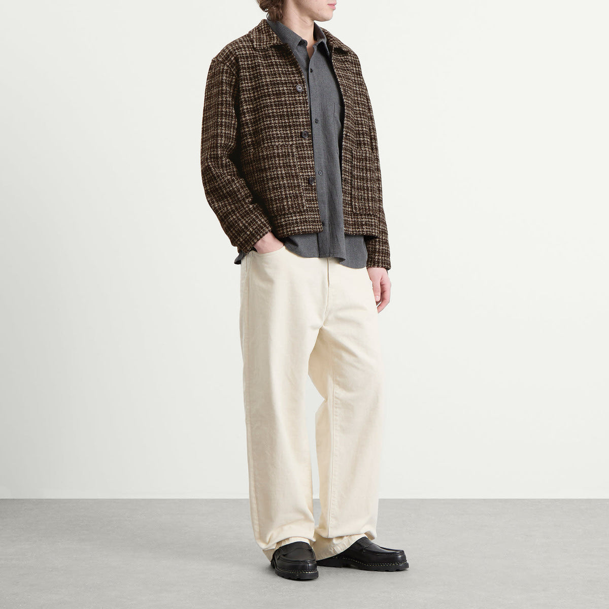 Universal Works Jacquard Knit Rams Jacket