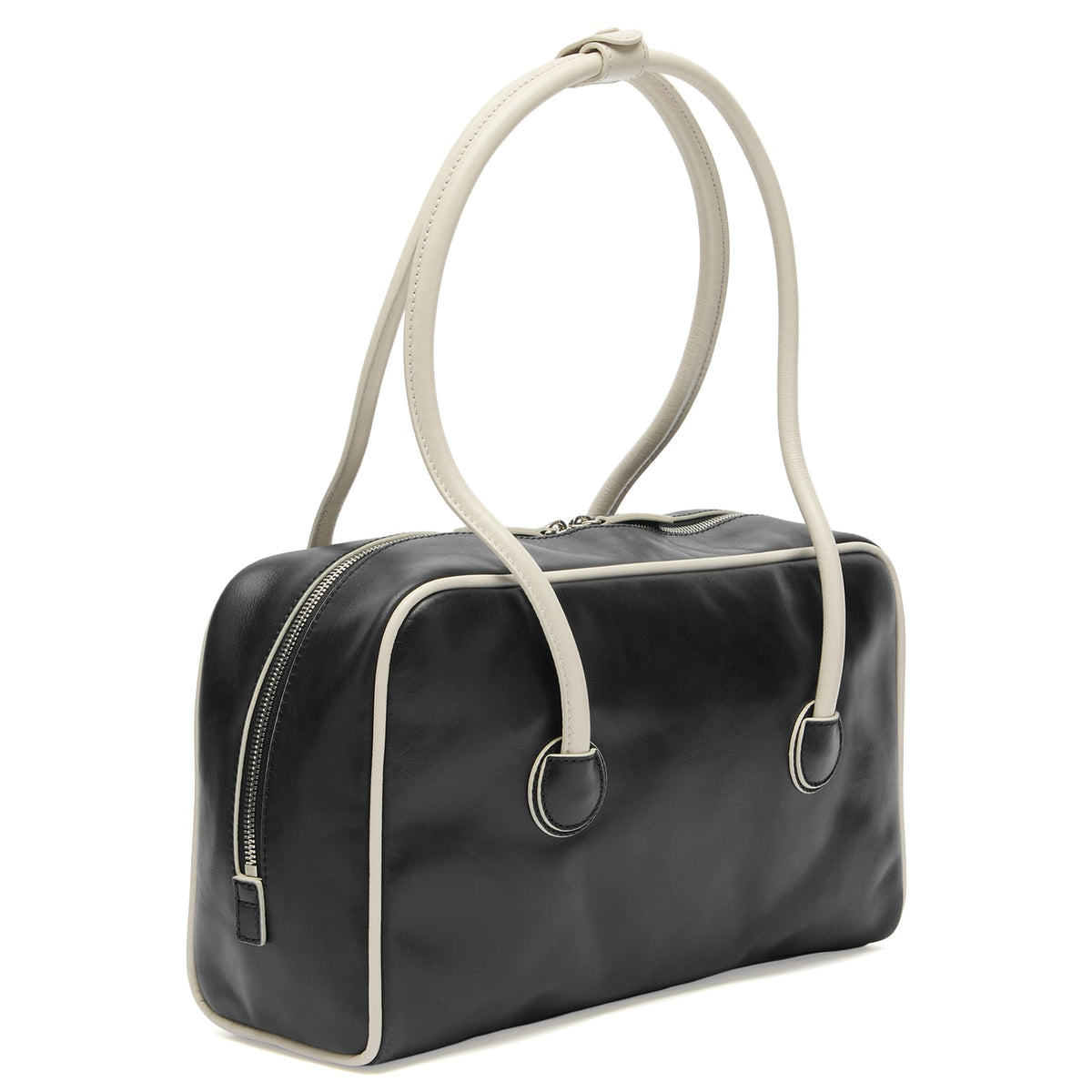 MARGESHERWOOD Soft Piping Boston Bag