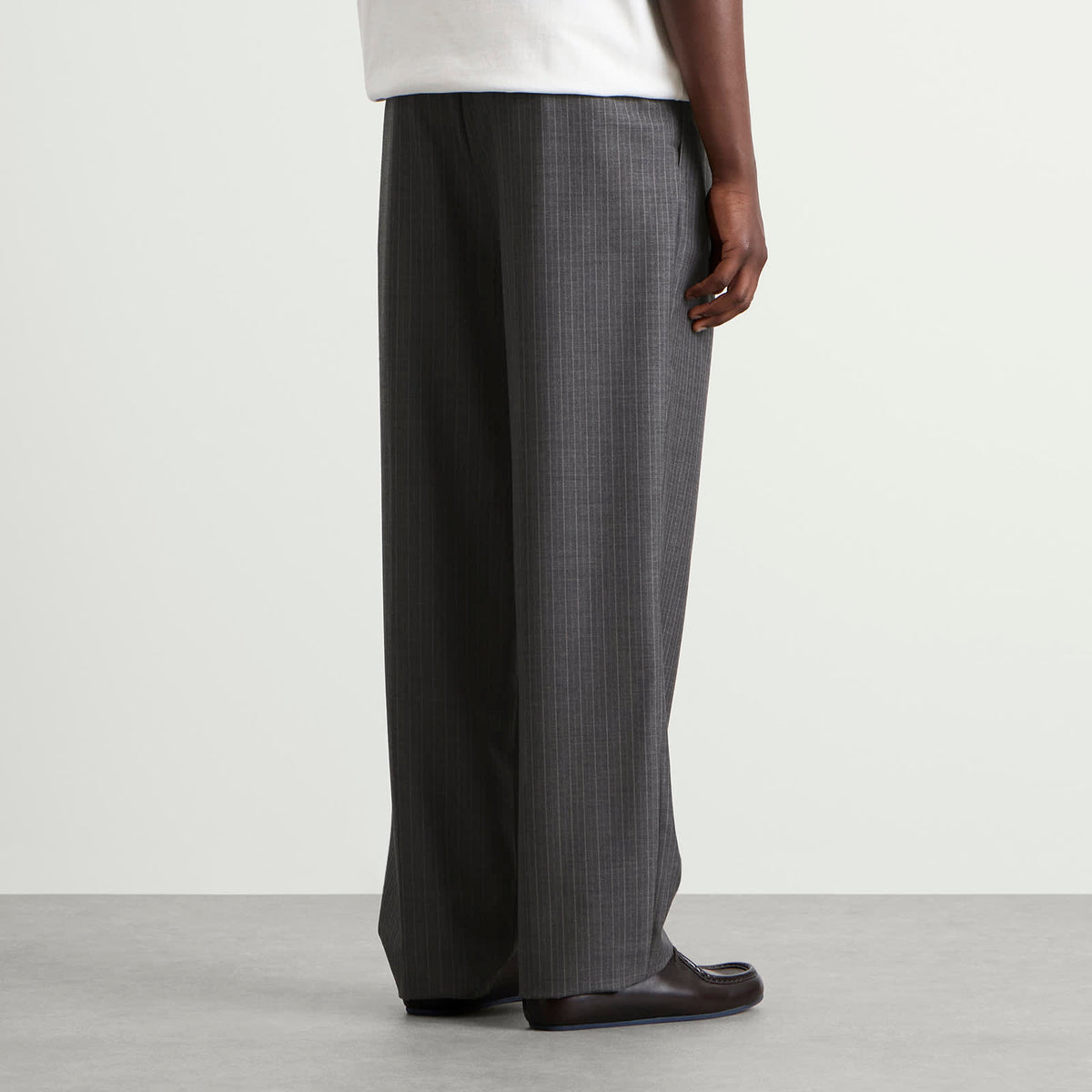Jil Sander Pinstripe Wool Trouser