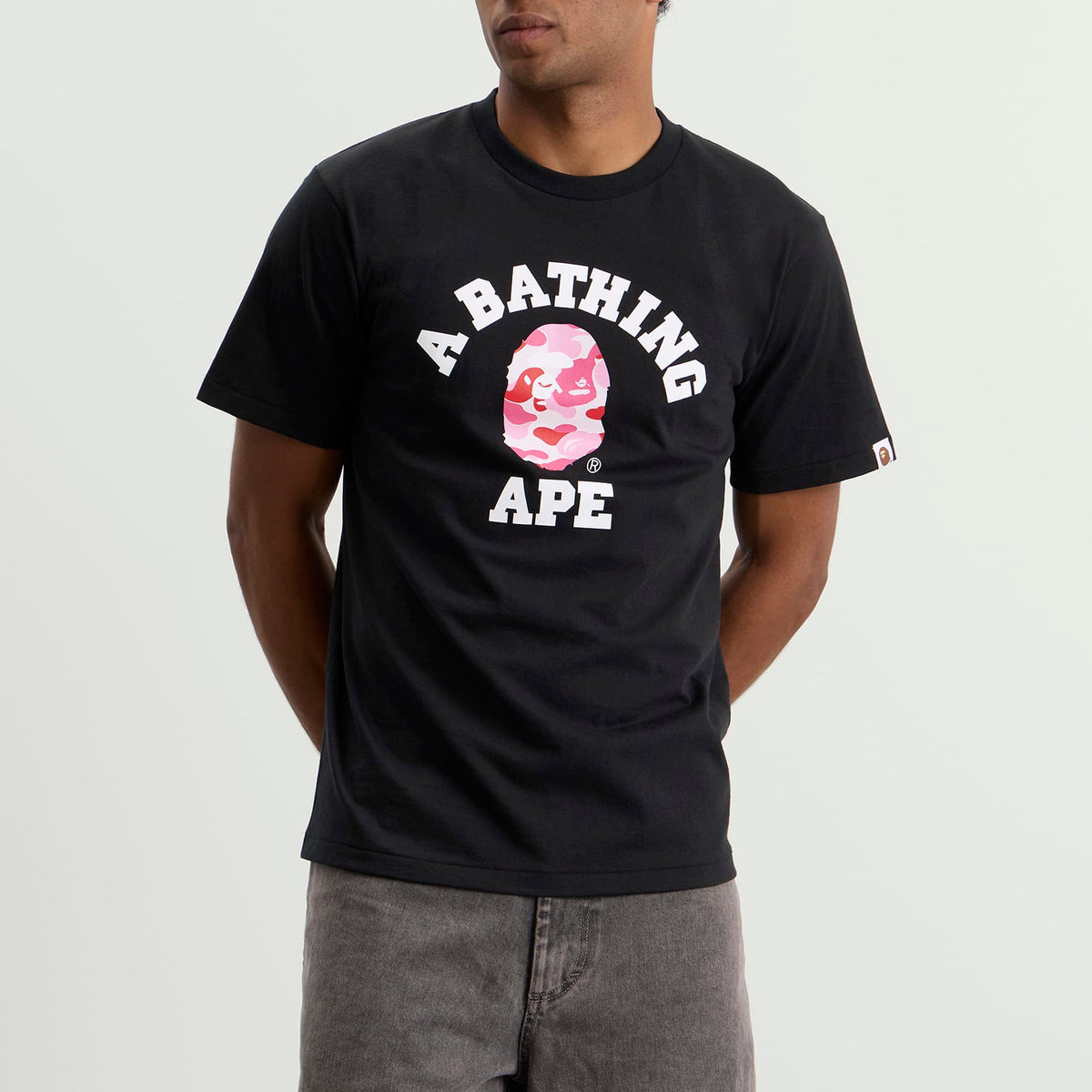 A Bathing Ape ABC Camo College T-Shirt