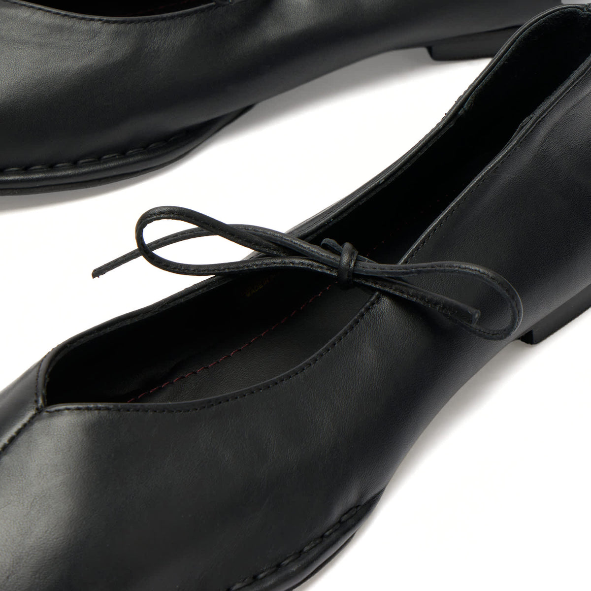 ALOHAS Sway Leather Ballet Flats