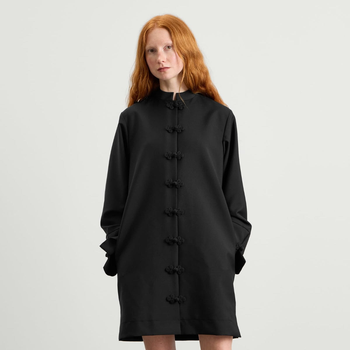 Róhe Pankou Closure Dress