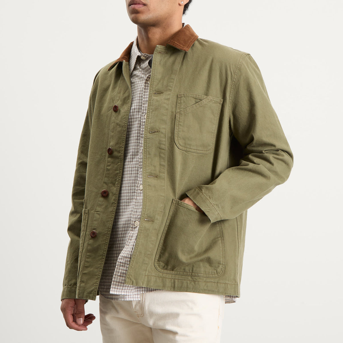 Drake's Twill Fatigue Jacket