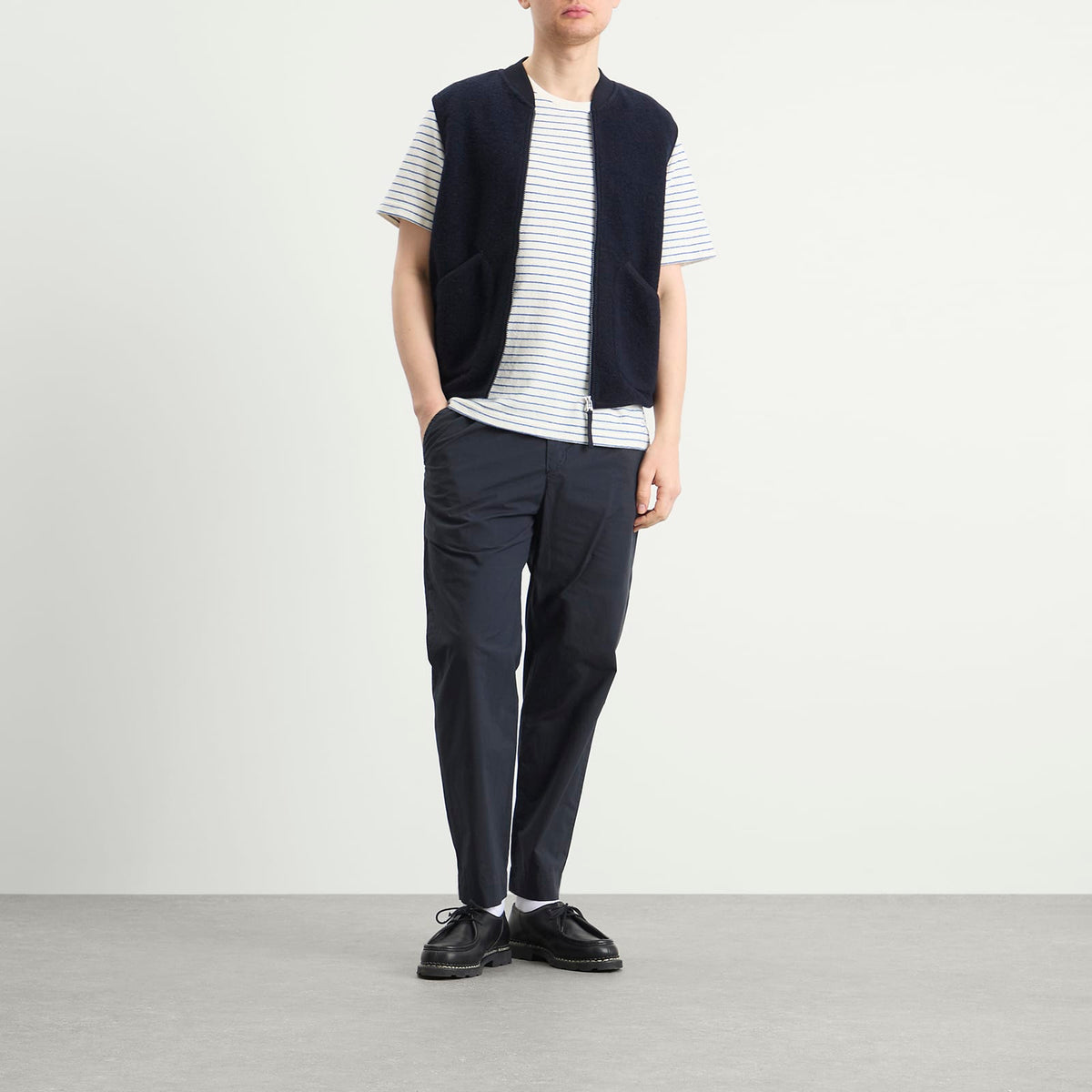 Folk Textured Stripe T-Shirt