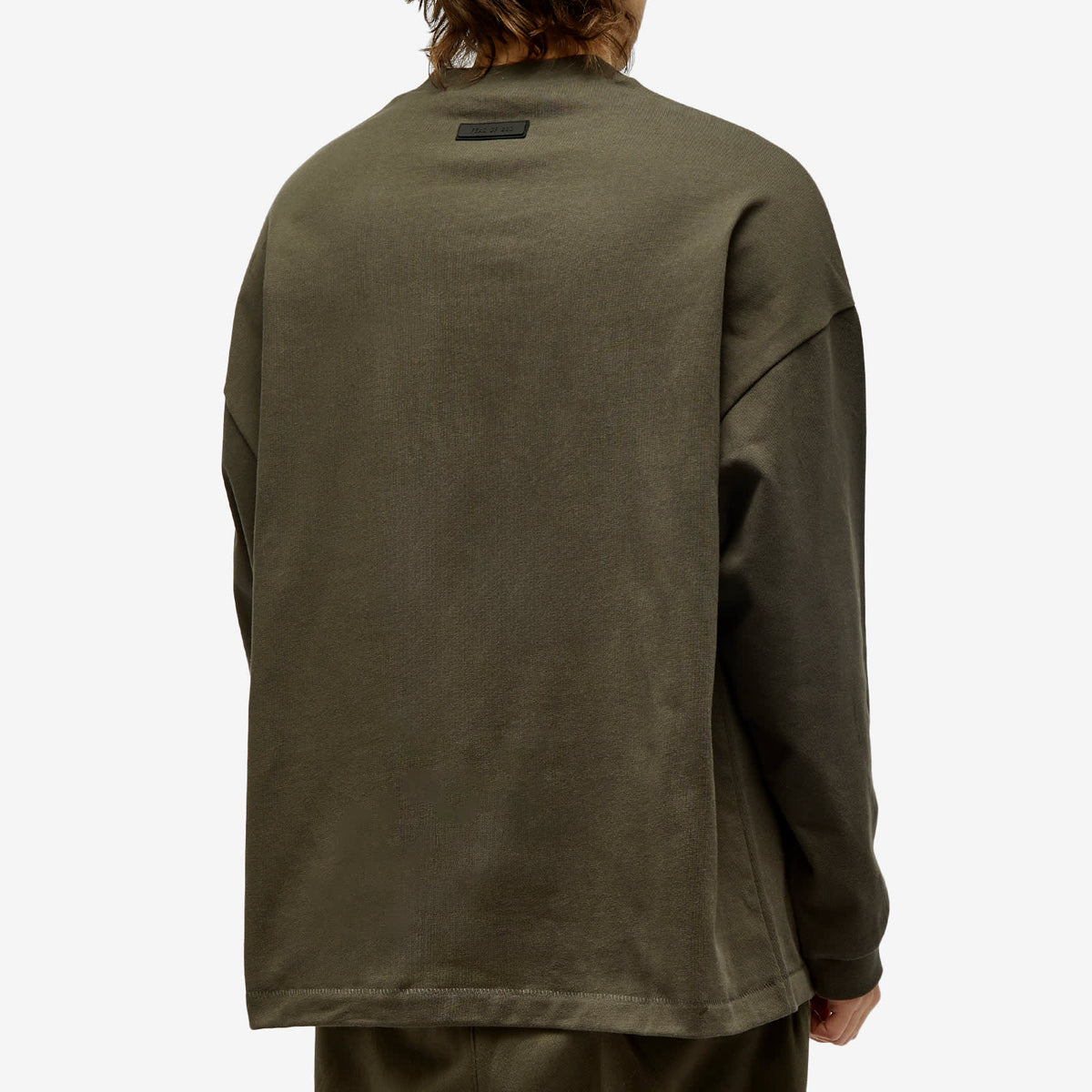Fear of God ESSENTIALS Spring Long Sleeve Printed T-Shirt