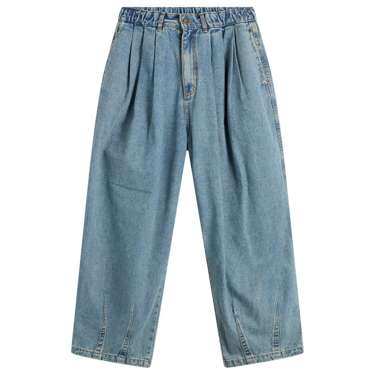 Anglan Stone Vintage Denim Balloon Pants