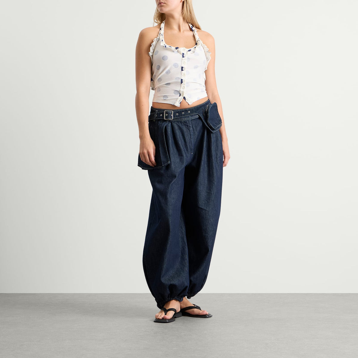Damson Madder Mavi Balloon Jeans