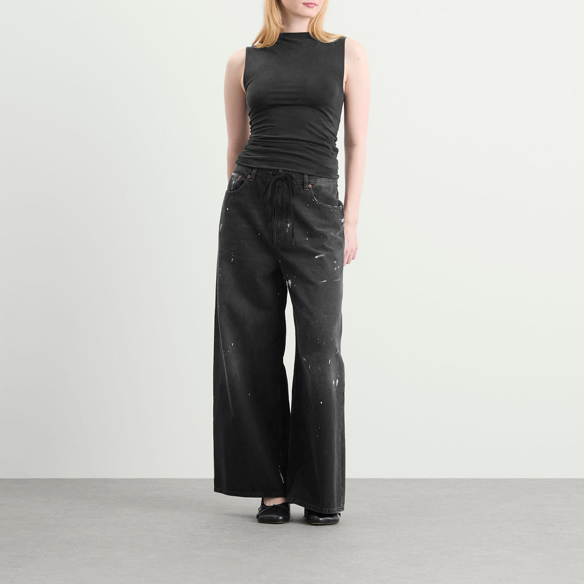 MM6 Maison Margiela Wide Leg Jeans