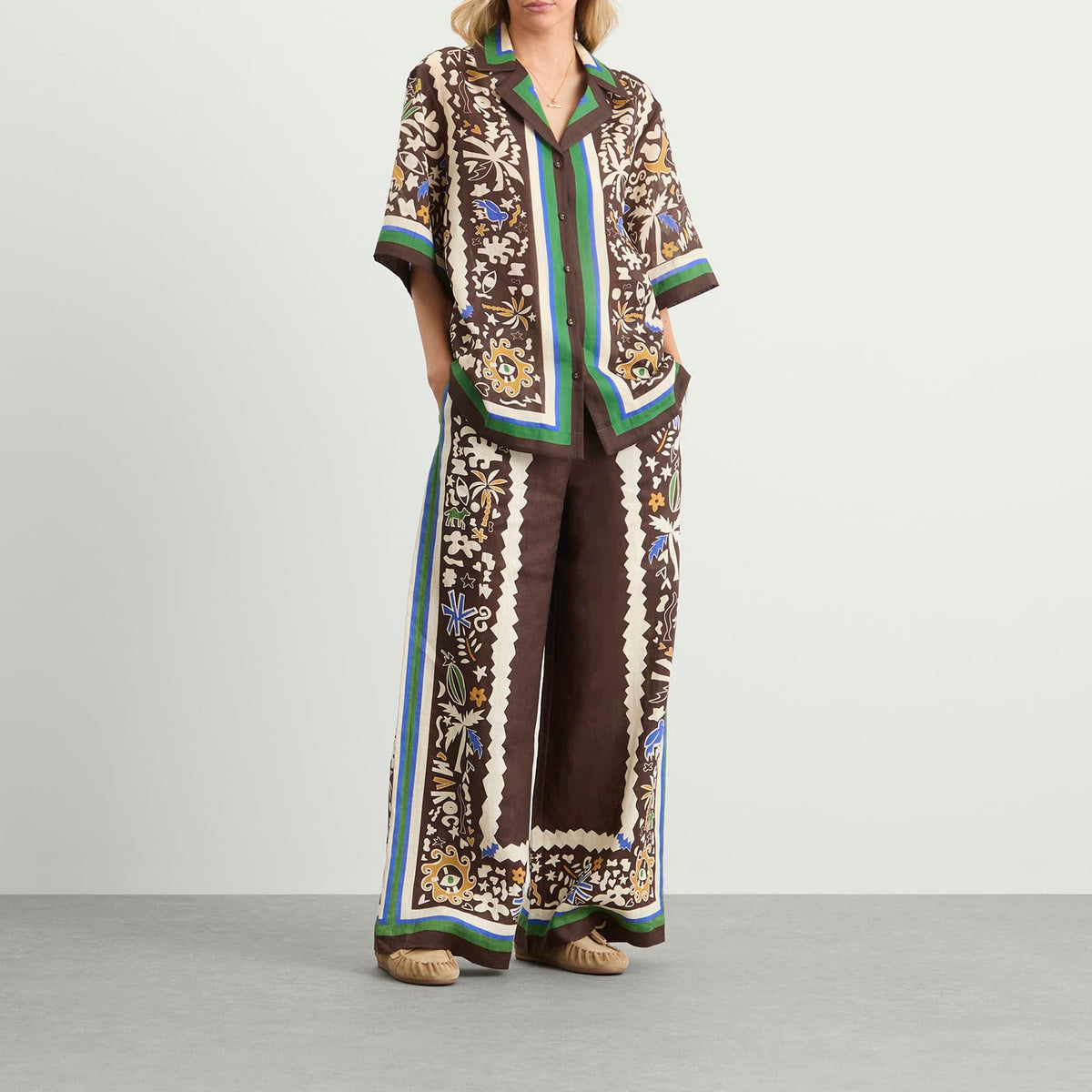 ALÉMAIS Maroc Relaxed Pant