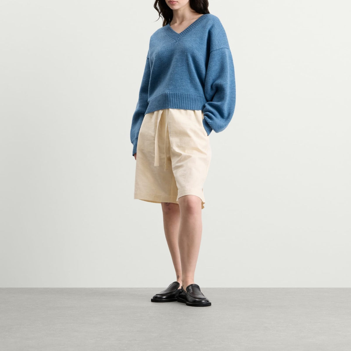 Róhe V-Neck Knitted Jumper