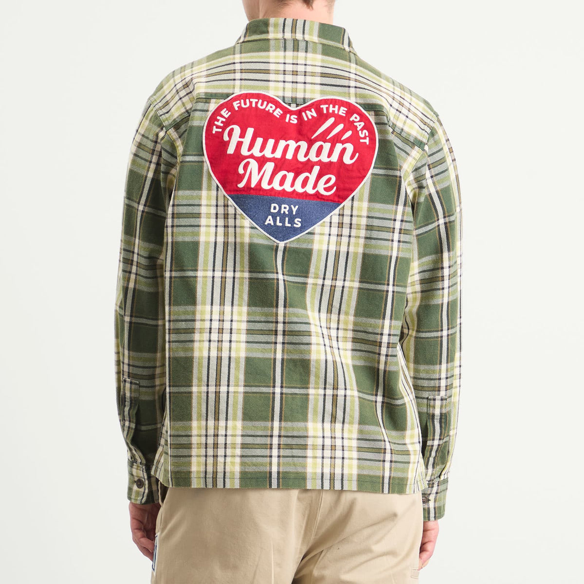 Human Made Heart Patch Check Shirt