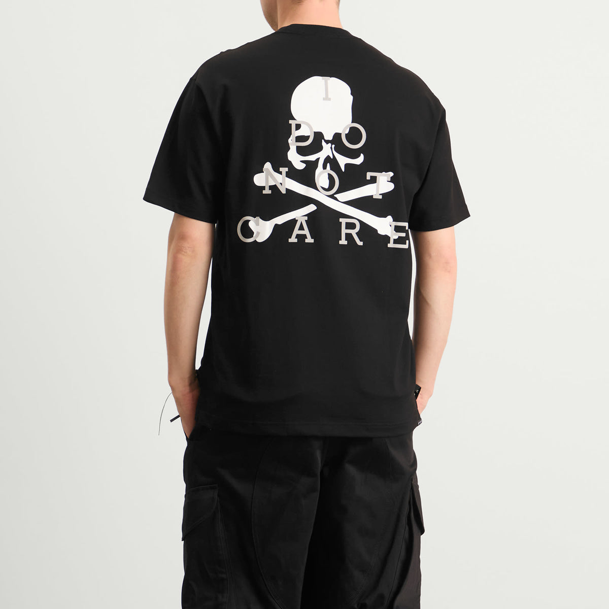 MASTERMIND WORLD "I Do Not Care" Short Sleeve T-Shirt