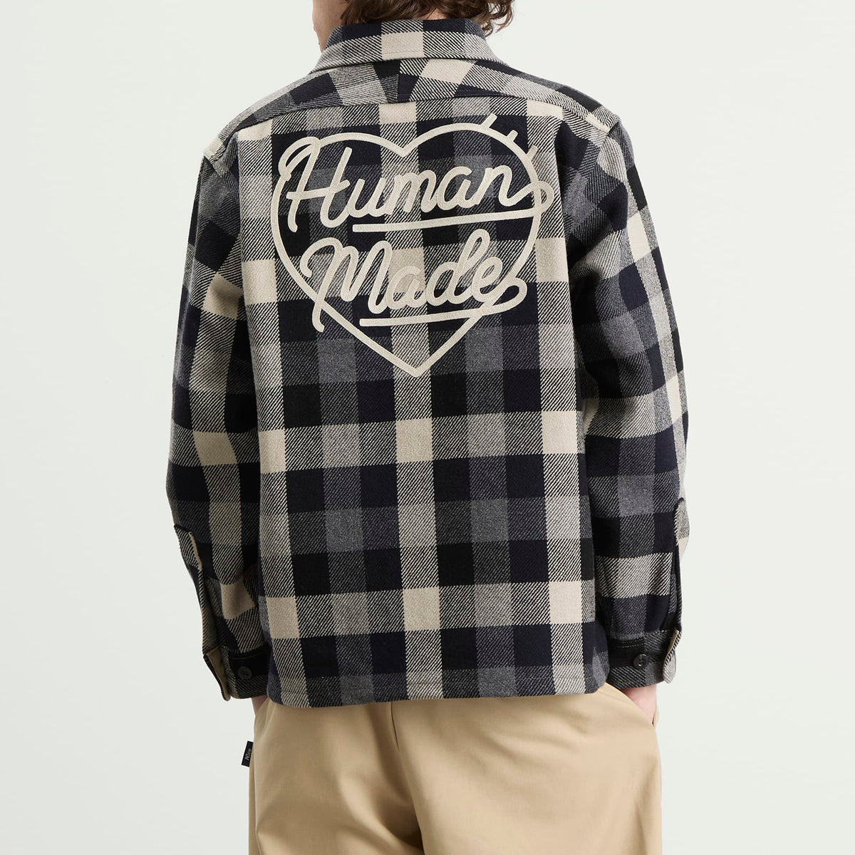 Human Made Wool Check Shirt Jacket