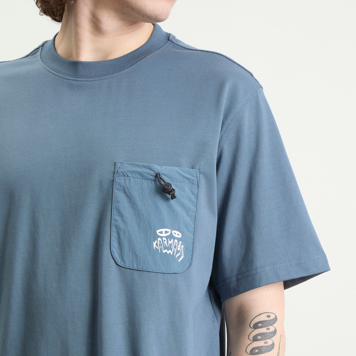 Karma8a Front Pocket T-Shirt