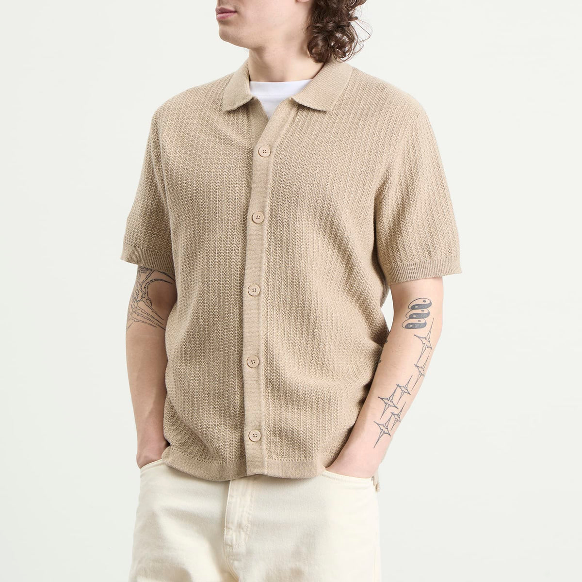 NN07 Ares Knit Vacation Shirt