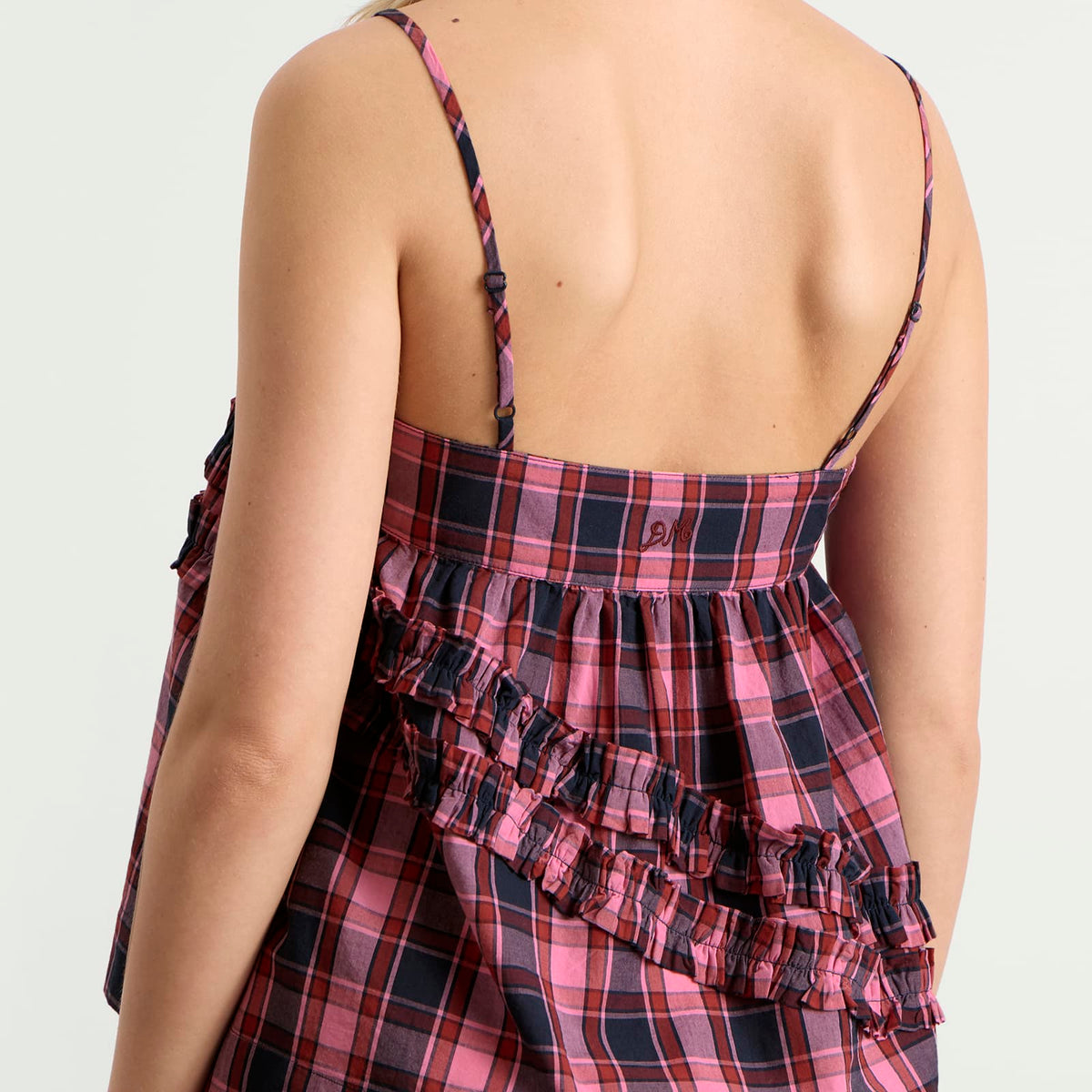 Damson Madder Nyra Ruffle Cami Top