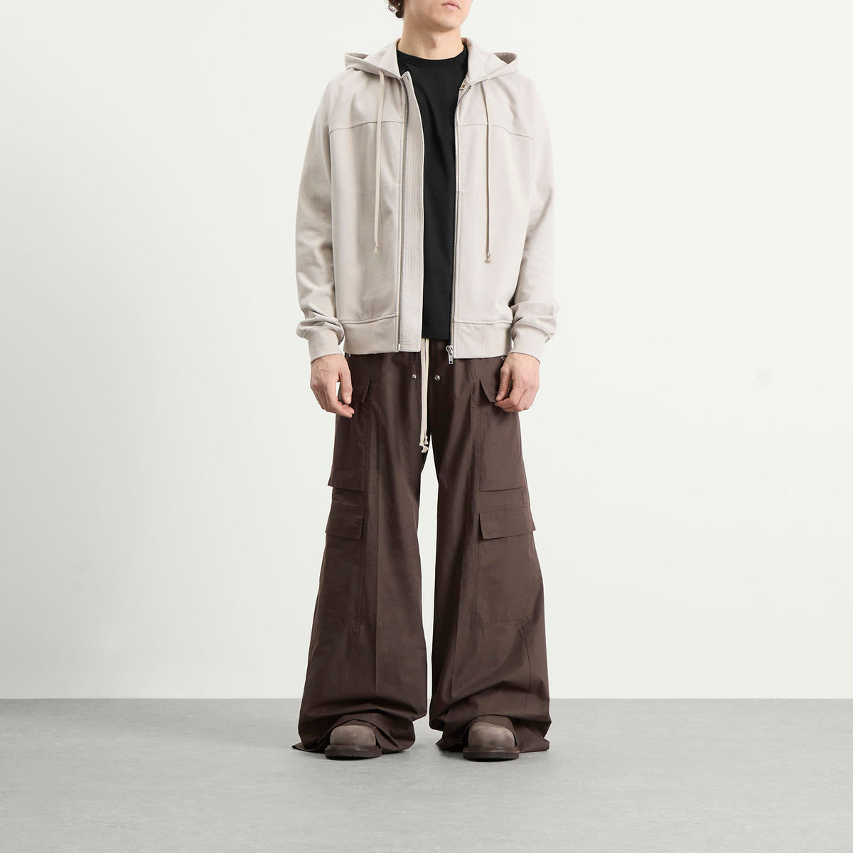 Rick Owens Zip Hoodie