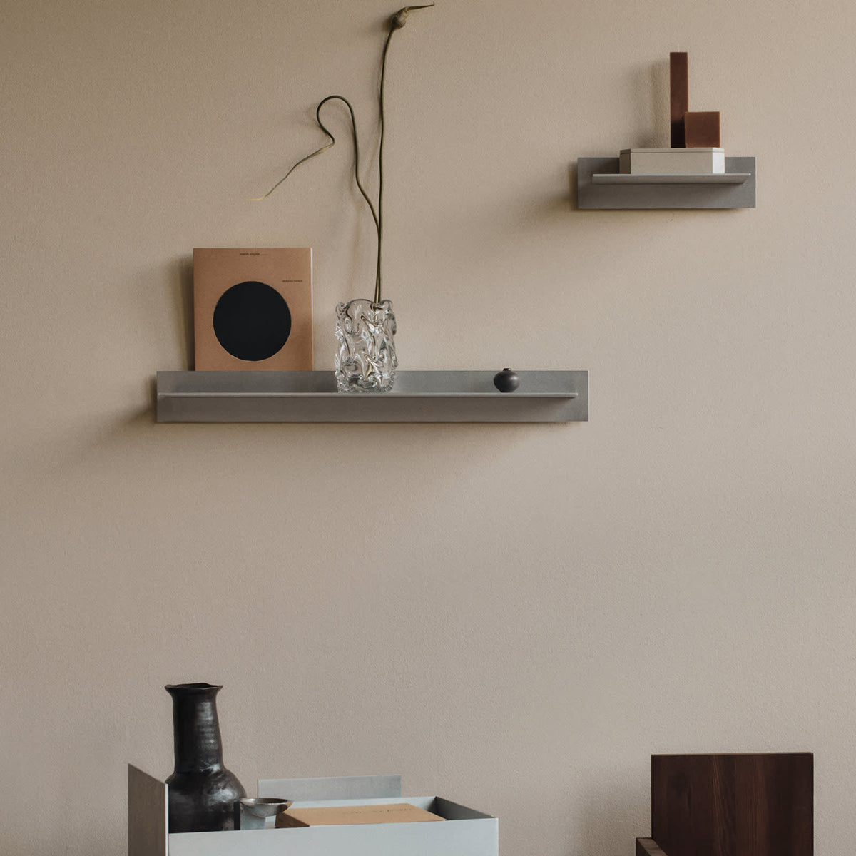 ferm LIVING Lager Wall Shelf - Single - 35cm