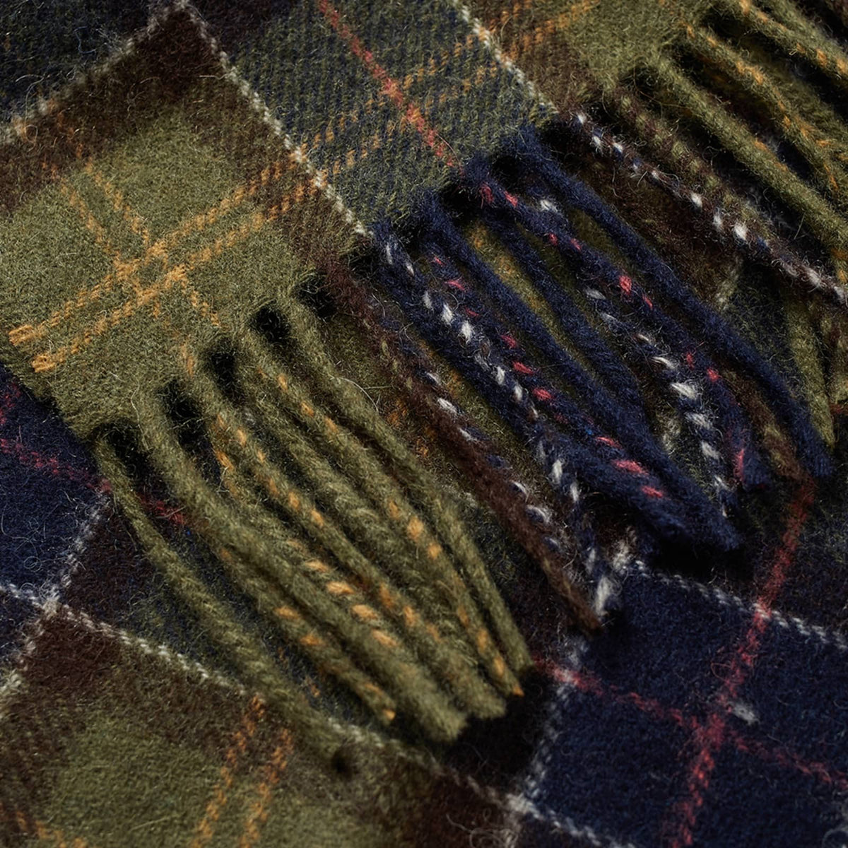 Barbour Tartan Lambswool Scarf