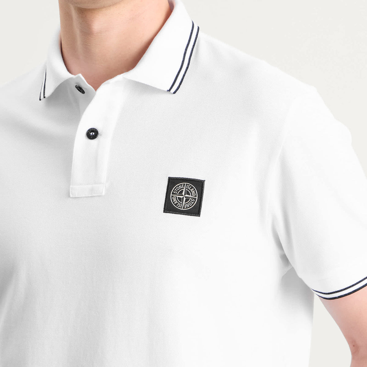 Stone Island Patch Logo Polo