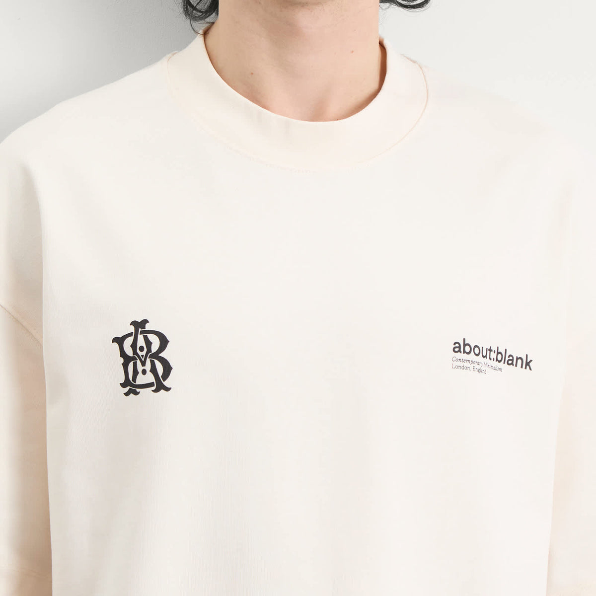 about:blank Dual Logo T-Shirt