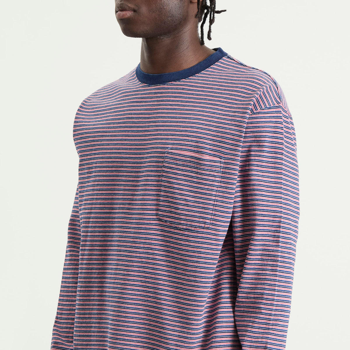 Beams Plus Stripe Long Sleeve T-Shirt