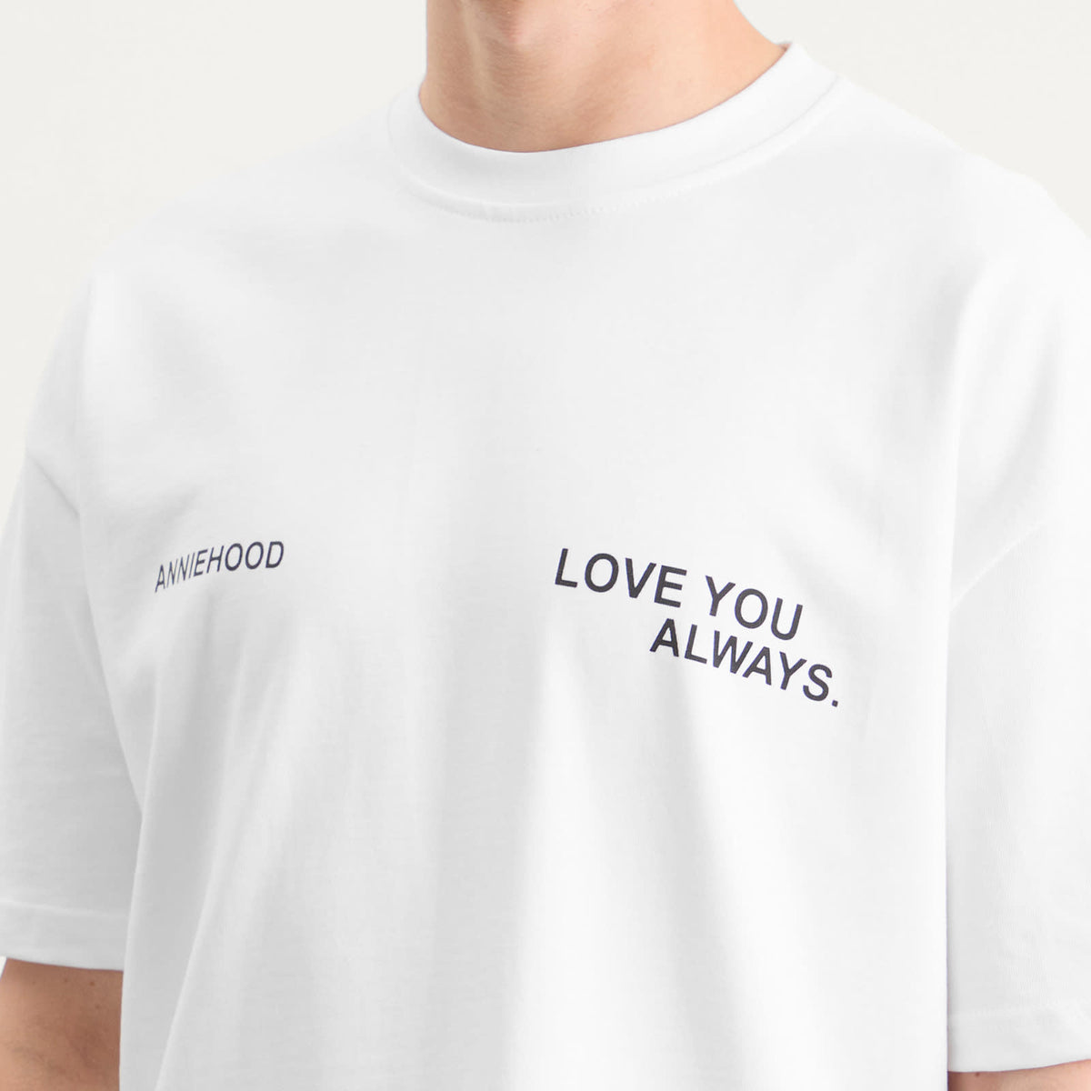 ANNIE HOOD Love You Always T-Shirt