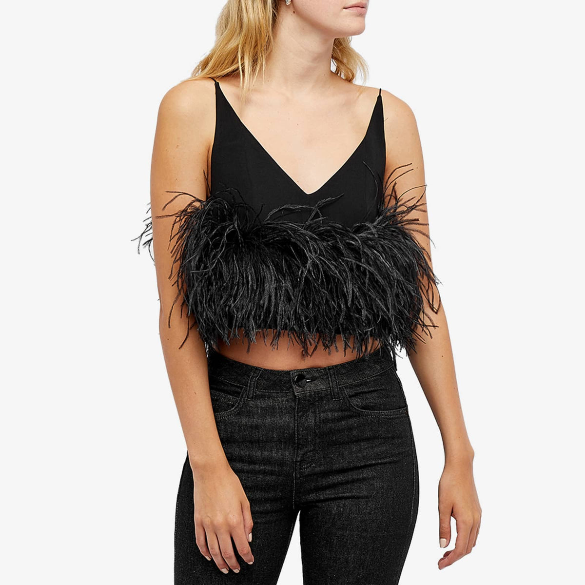 16Arlington Poppy Feather Cami Top
