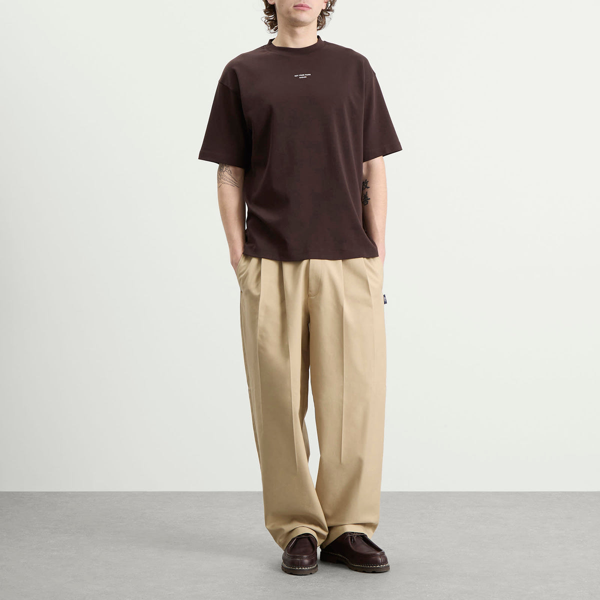 Drole De Monsieur Classic Slogan T-Shirt