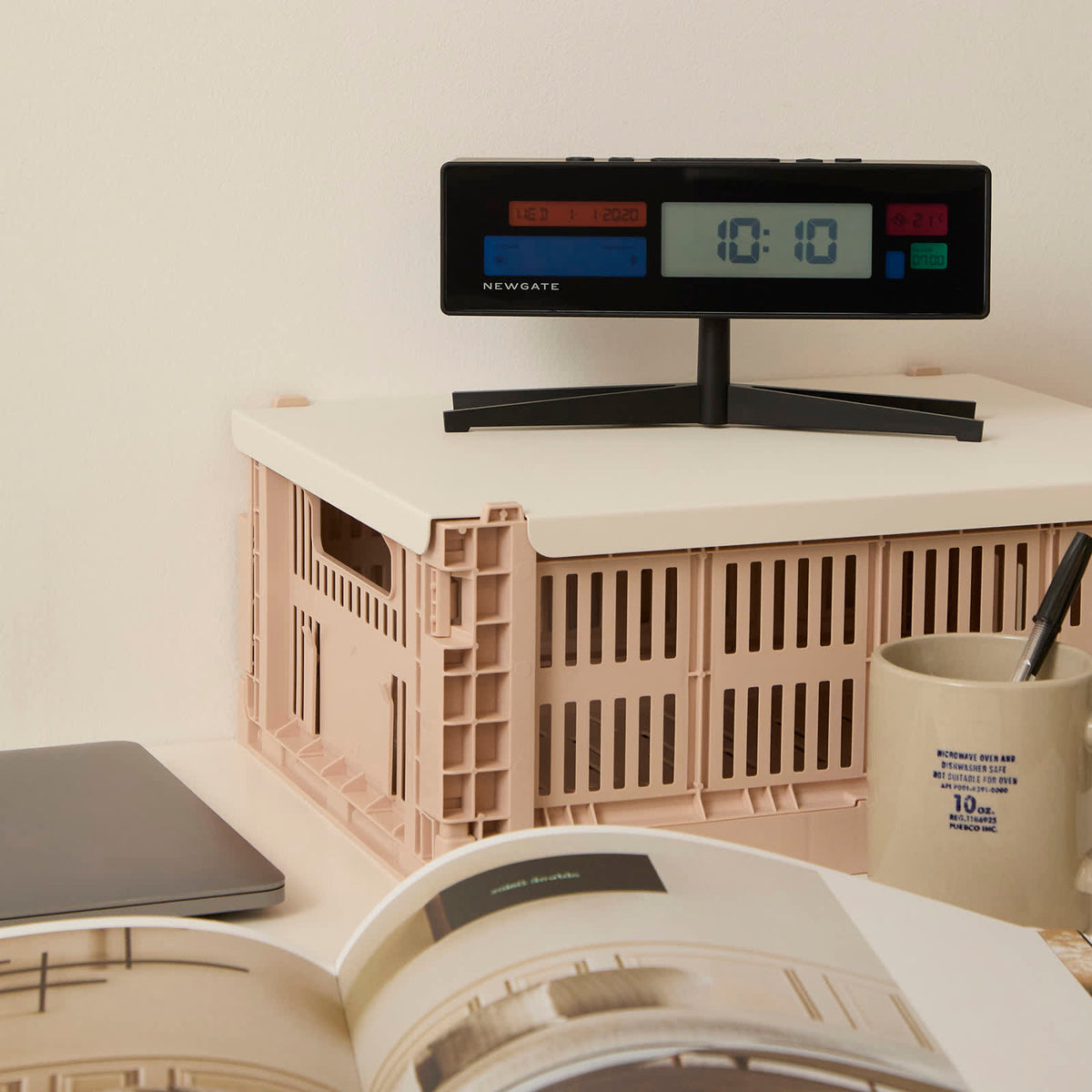Newgate Clocks Supergenius LCD Alarm Clock