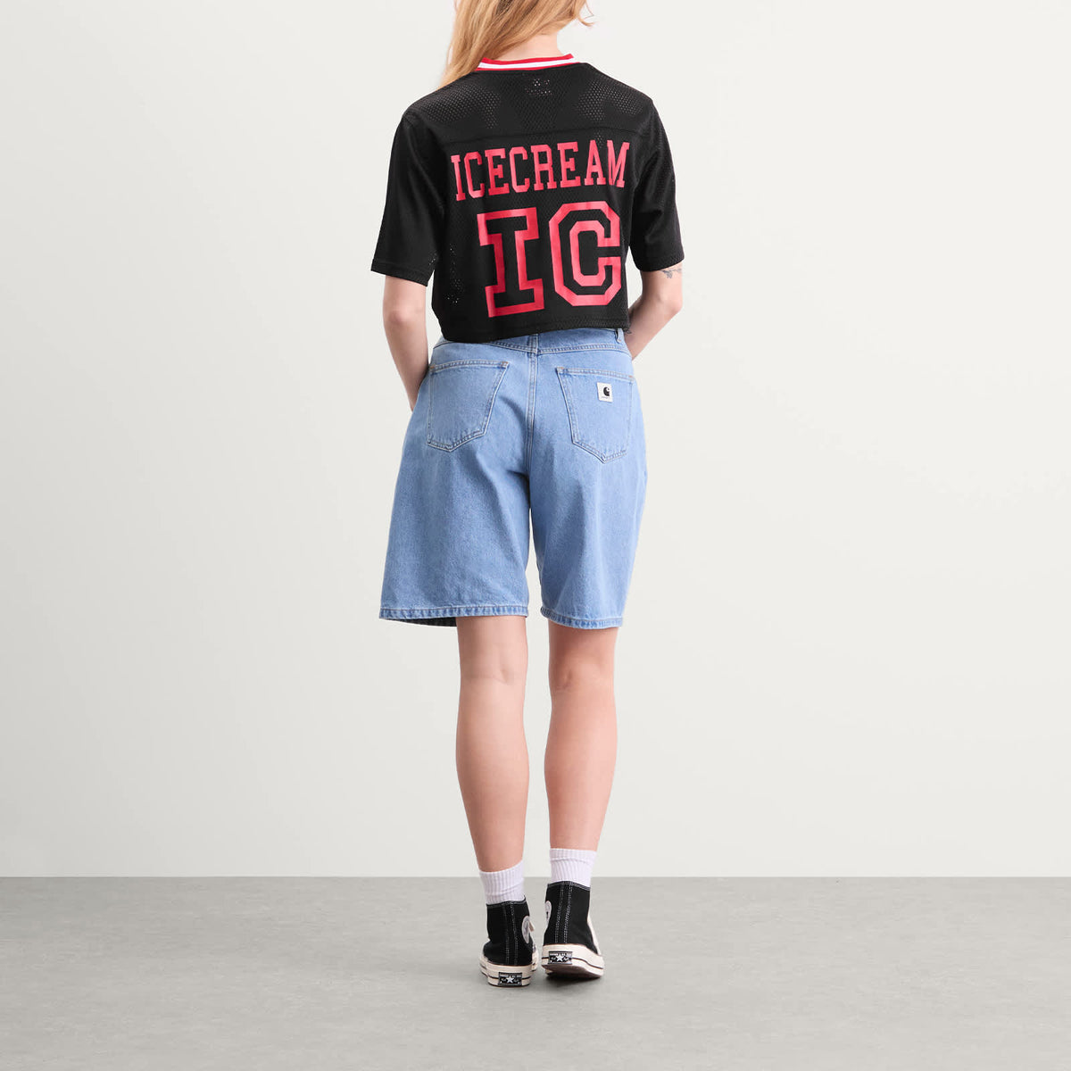 ICECREAM Cropped Football Jersey