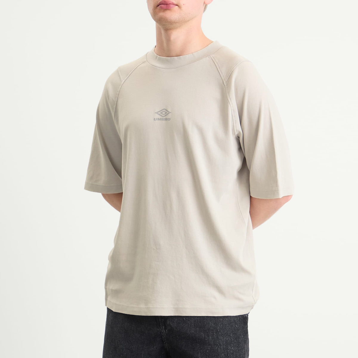 Umbro Washed High Neck Boxy T-Shirt