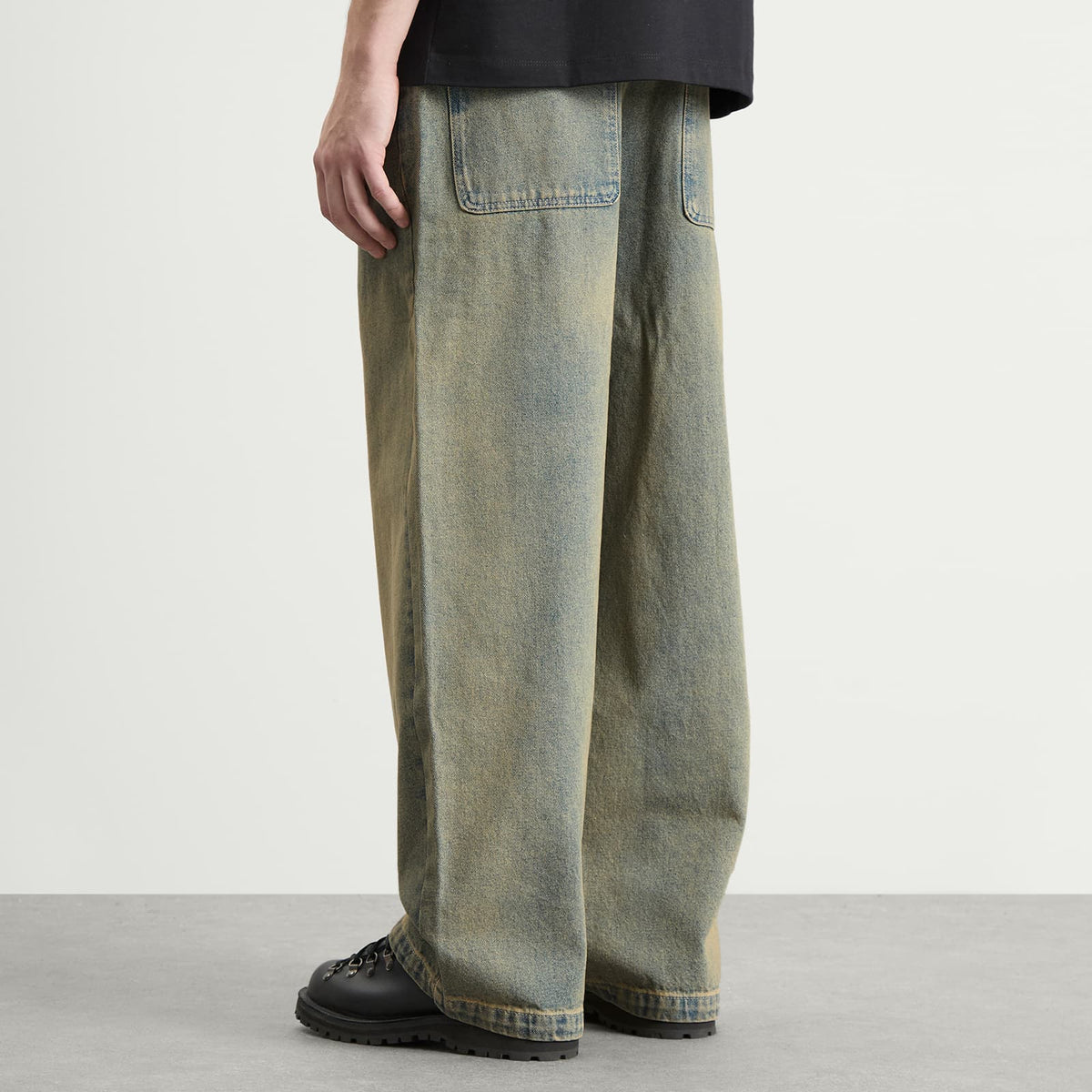 about:blank Wide Leg Denim