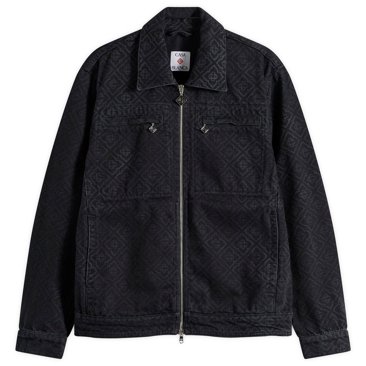 Casablanca Black Monogram Jacket