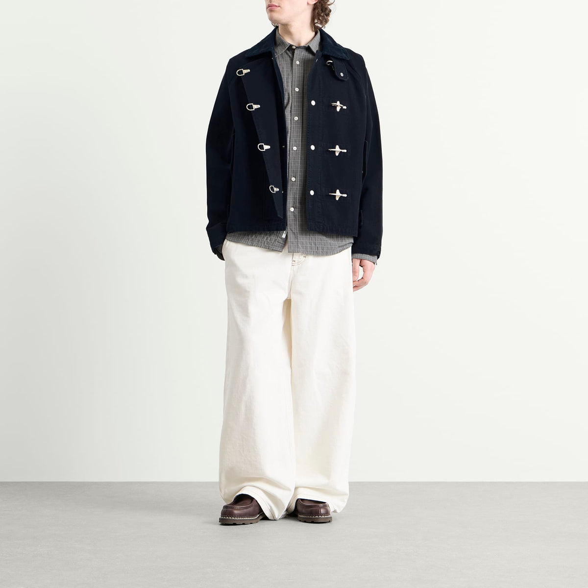 Foret Cinder Clasp Canvas Jacket