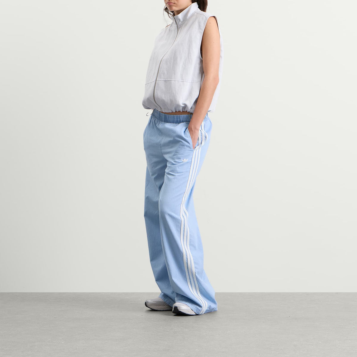 adidas Denim Wide Leg Pants
