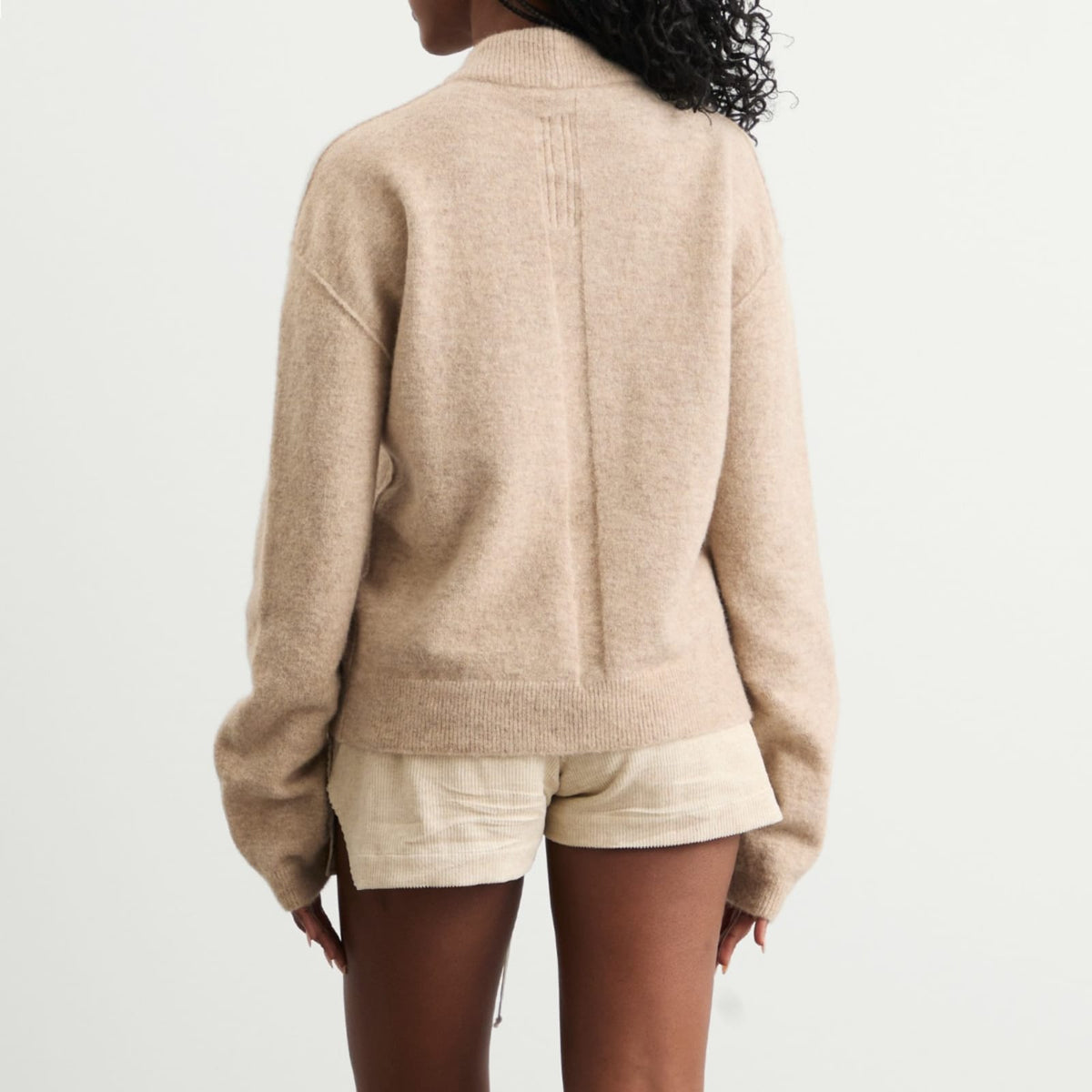 Rick Owens Tommy Long Sleeve Knitted Top