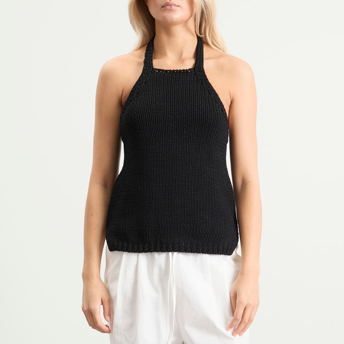Rohe Chunky knit halter top