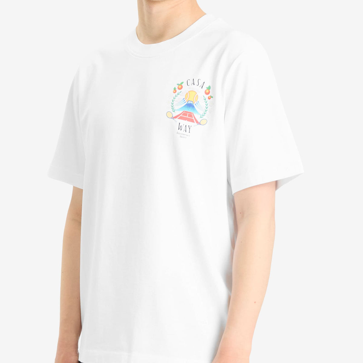 Casablanca Casa Way Mountain Printed T-Shirt