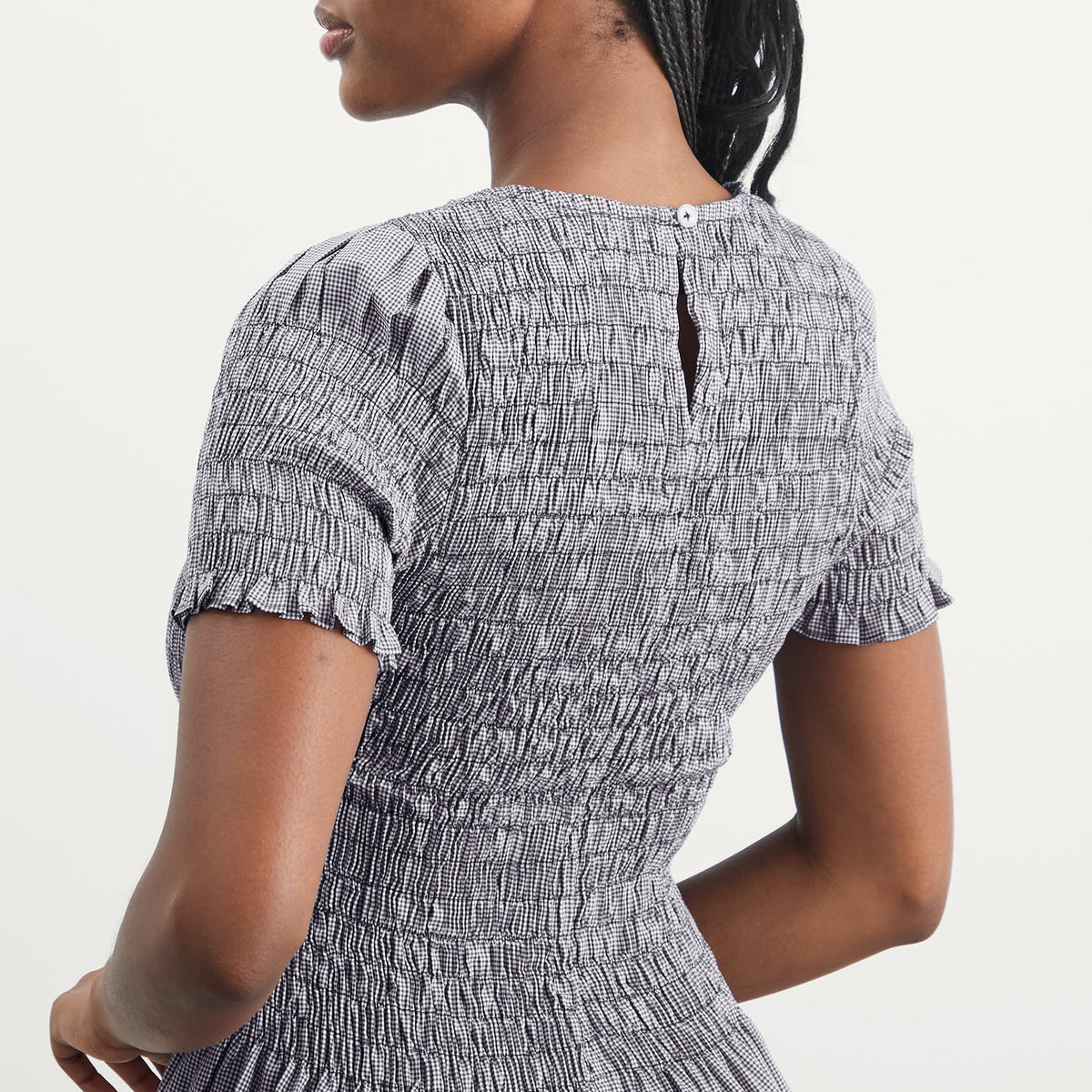 Faithfull The Brand Edda Gingham Mini Dress