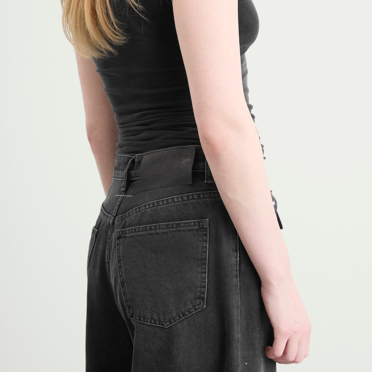 MM6 Maison Margiela Wide Leg Jeans