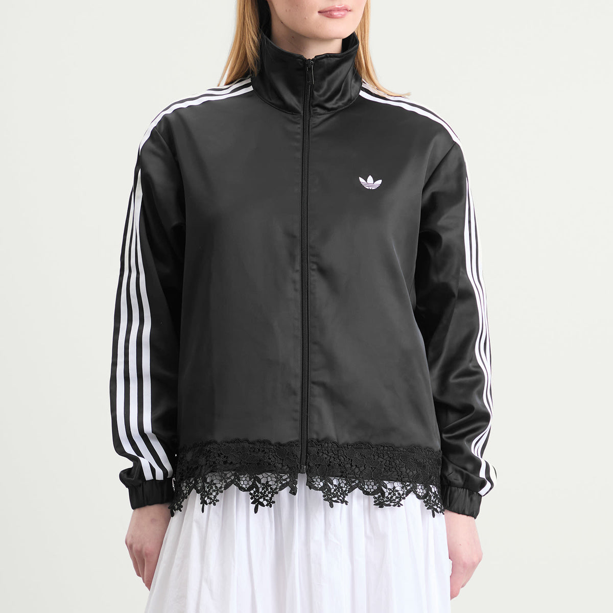 adidas Firebird Satin Lace Track Top