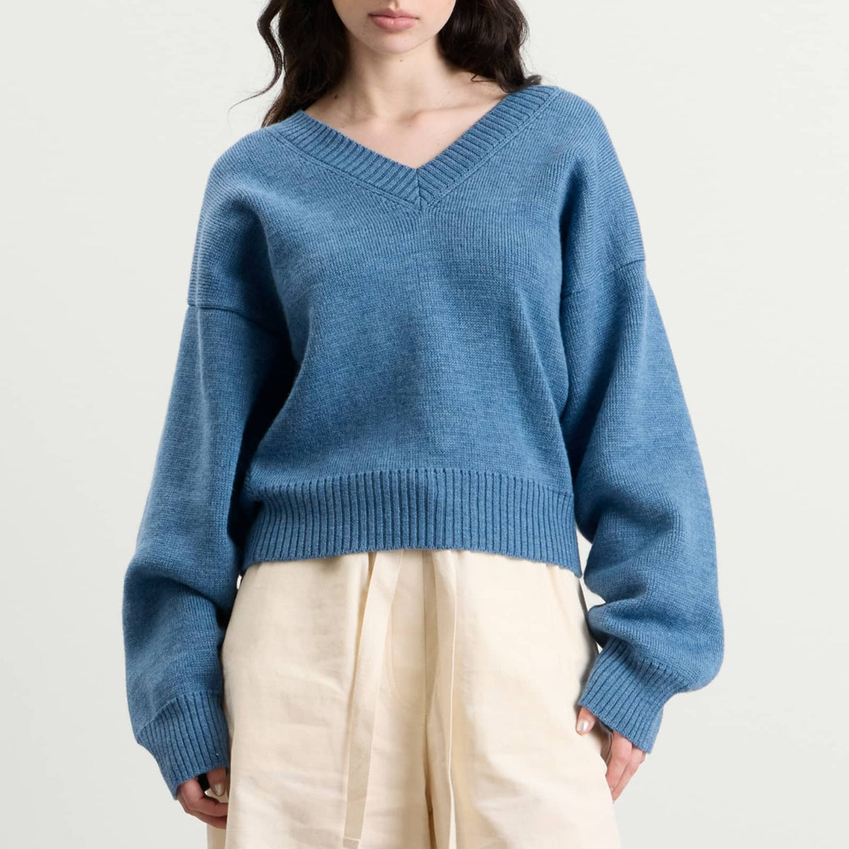 Róhe V-Neck Knitted Jumper