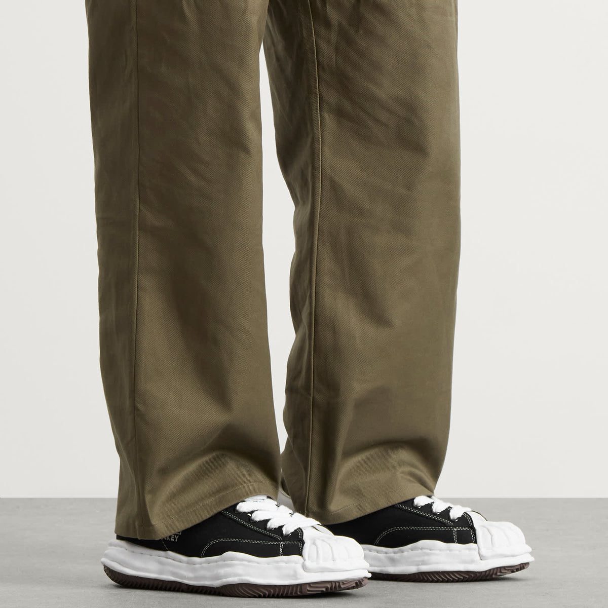 Maison MIHARA YASUHIRO Blakey Low Original Sole Canvas Sneak