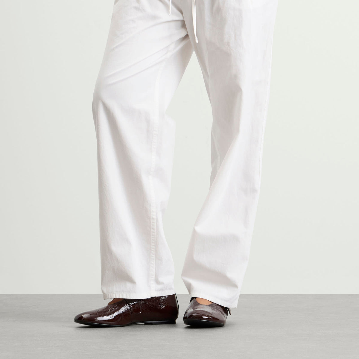 Vagabond Aleya Patent Leather Buckle Ballet