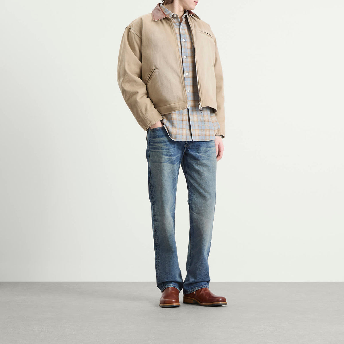 Levi's Bue Tab Made in Japan Anchor Relaxed Jeans