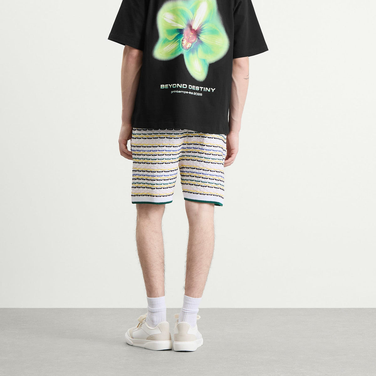 Casablanca Tuck Stitch Shorts